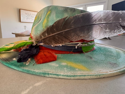 Tab Haines • Handcrafted Fedora • Size Medium • “Salvation’s Story”