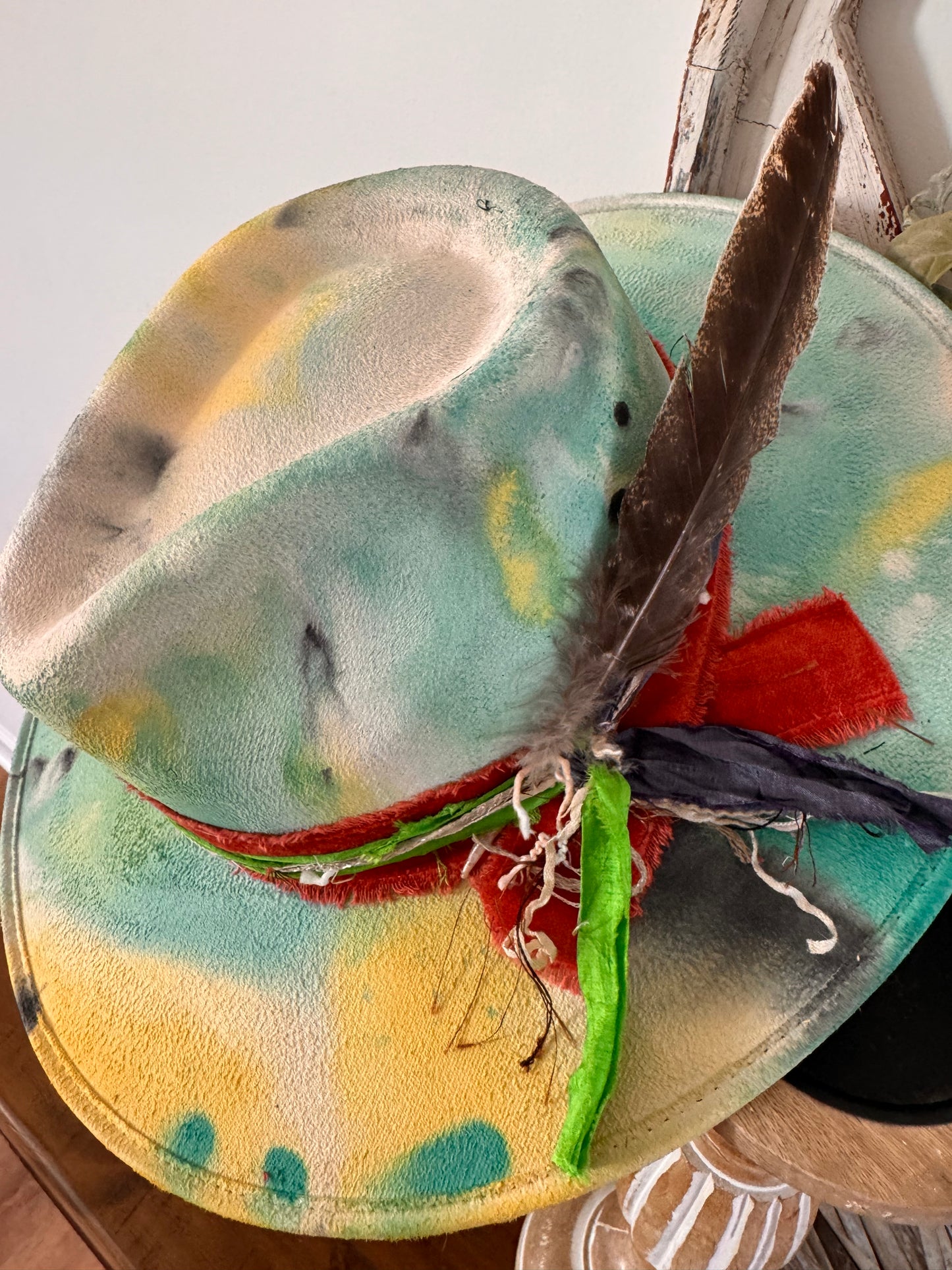 Tab Haines • Handcrafted Fedora • Size Medium • “Salvation’s Story”