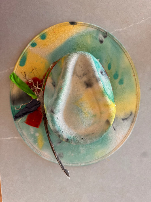 Tab Haines • Handcrafted Fedora • Size Medium • “Salvation’s Story”