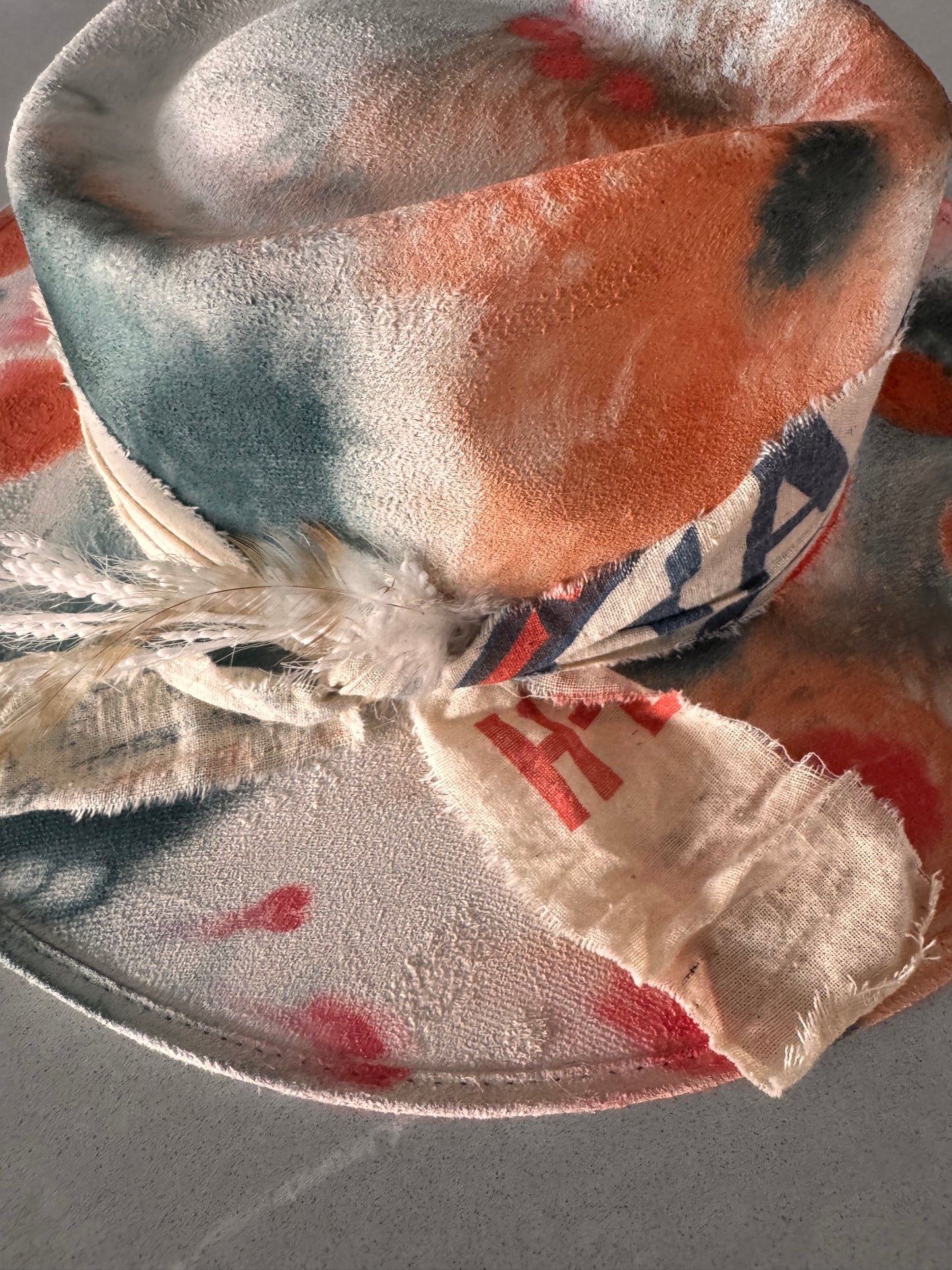 Tab Haines • Handcrafted Fedora • Size Medium • “The Giver”