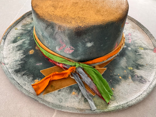 Tab Haines • Handcrafted Hat • size Medium • “Revival”